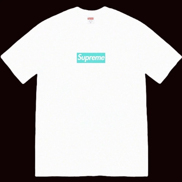 Supreme Other - Supreme x Tiffany & Co Box Logo Tee White Size Small FW21 New